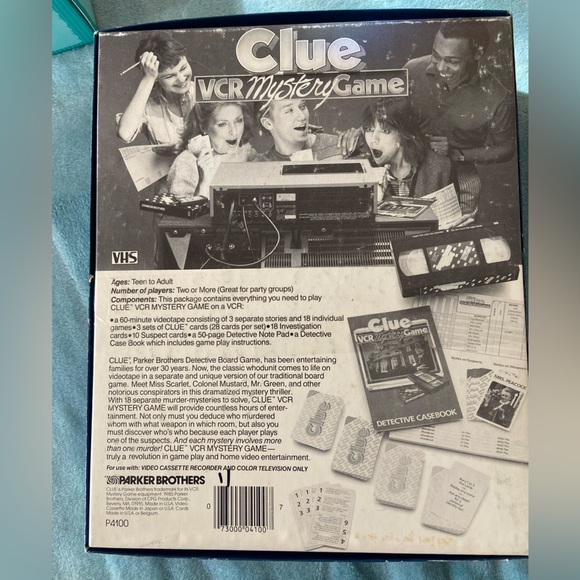 Clue VCR Mystery Game - Picture 2 of 5